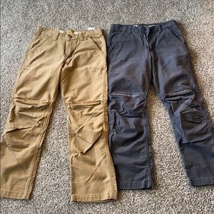 2 pairs Carhartt full swing pants great condition